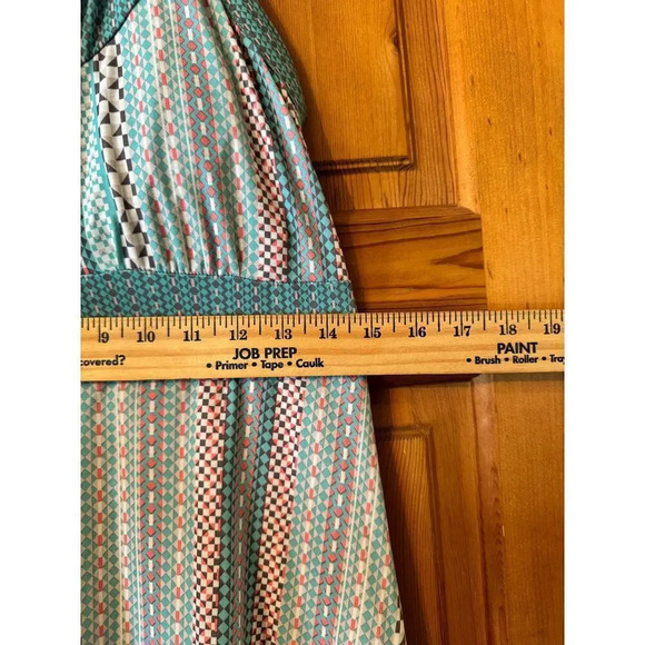 Prana Blue Halter Sundress Resort Wear - Picture 7 of 7